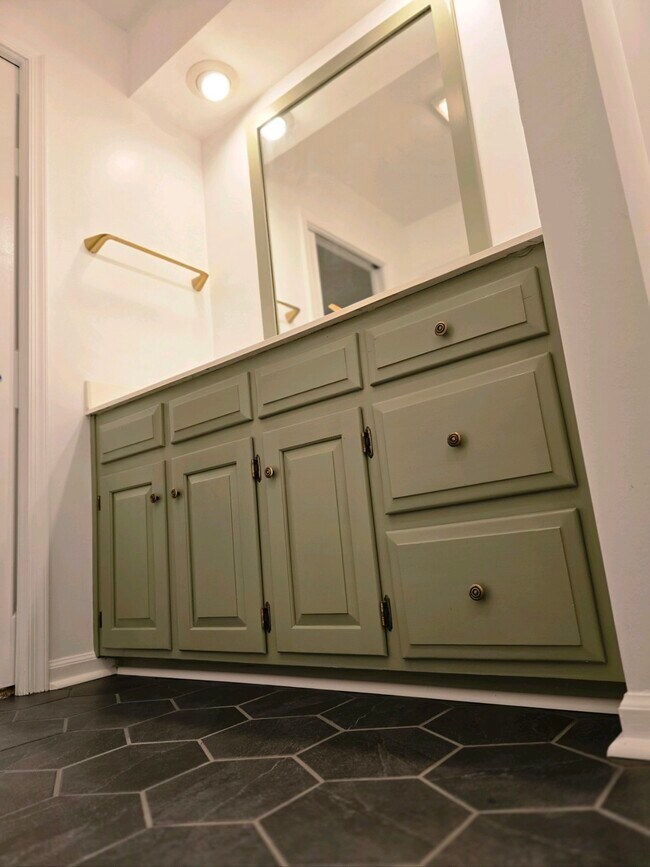Updated master bathroom - 109 Pelham Dr