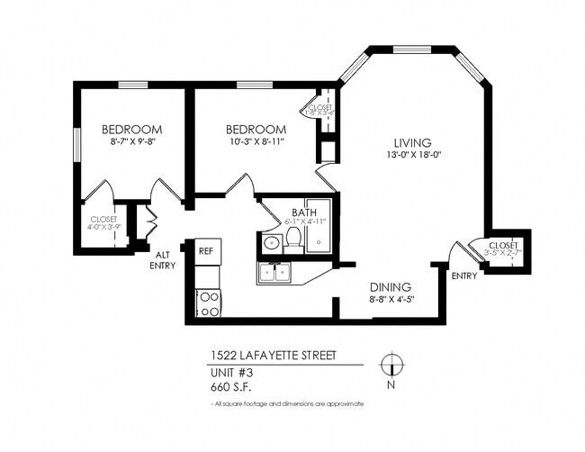Floorplan - 1522 Lafayette