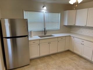 New refrigerator, counters, sink & cabinets - 3731 46th St