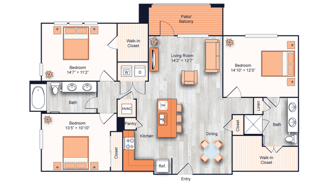Floorplan - Vercanta at Burleson
