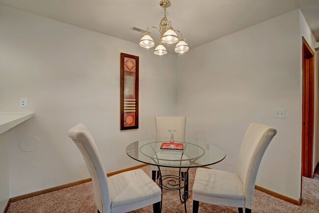 Arbor Ridge Dining Table Set with Three Chairs - Arbor Ridge