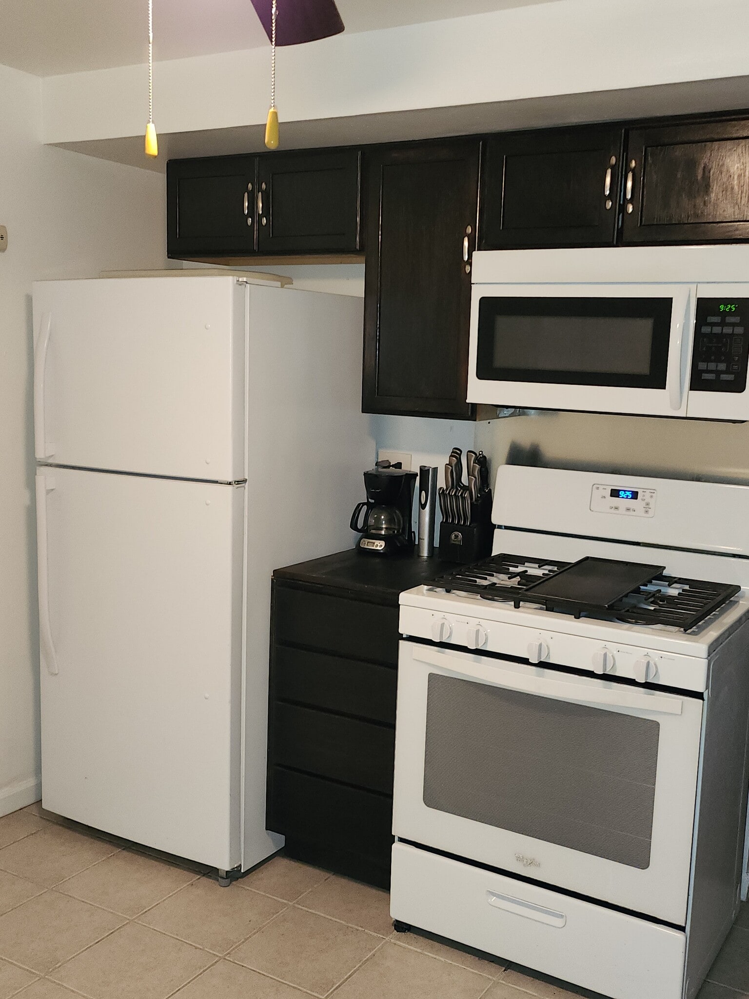 Stove, microwave and refrigerator - 910 Morningside Ln