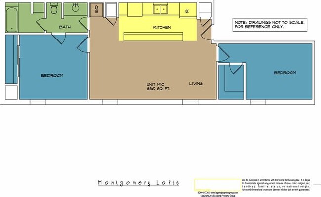 Floorplan - Montgomery Lofts on Main