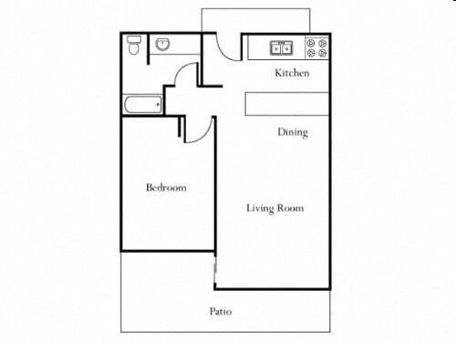 Floorplan - Highlander Park Apartments