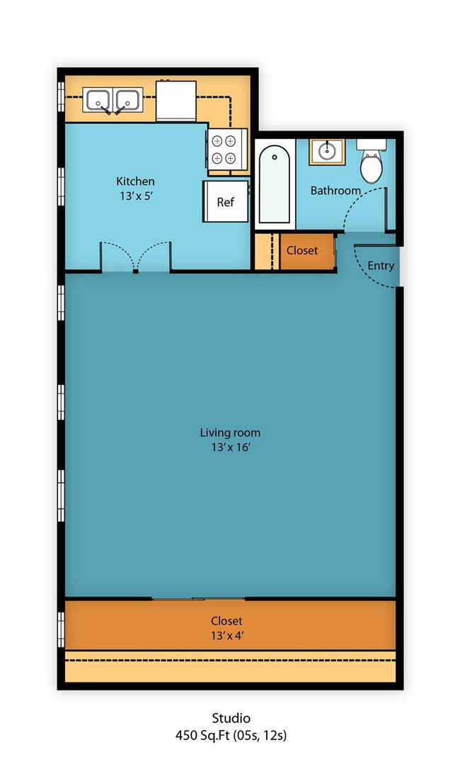 Floorplan - Malloy Apartment Homes