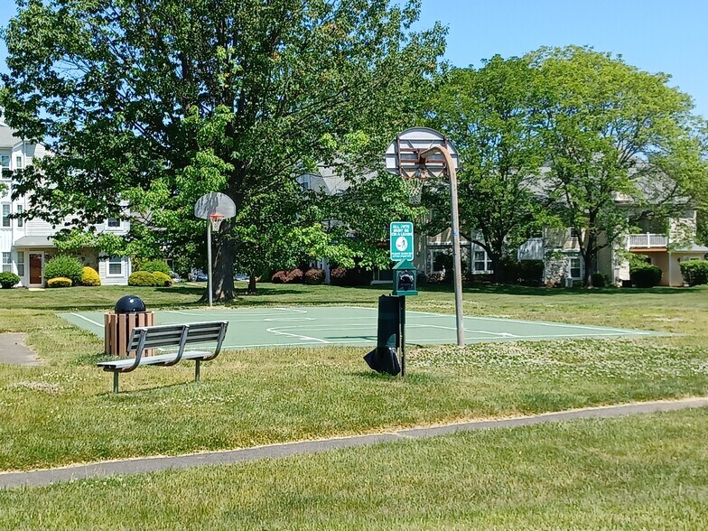 One of two basketball courts - 2208 Clark Ct