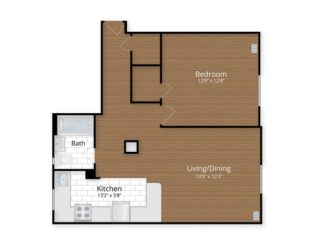 Floorplan - 1630 Park Apartments