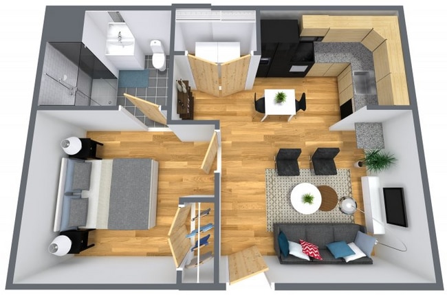 Floorplan - MacTavish Flats