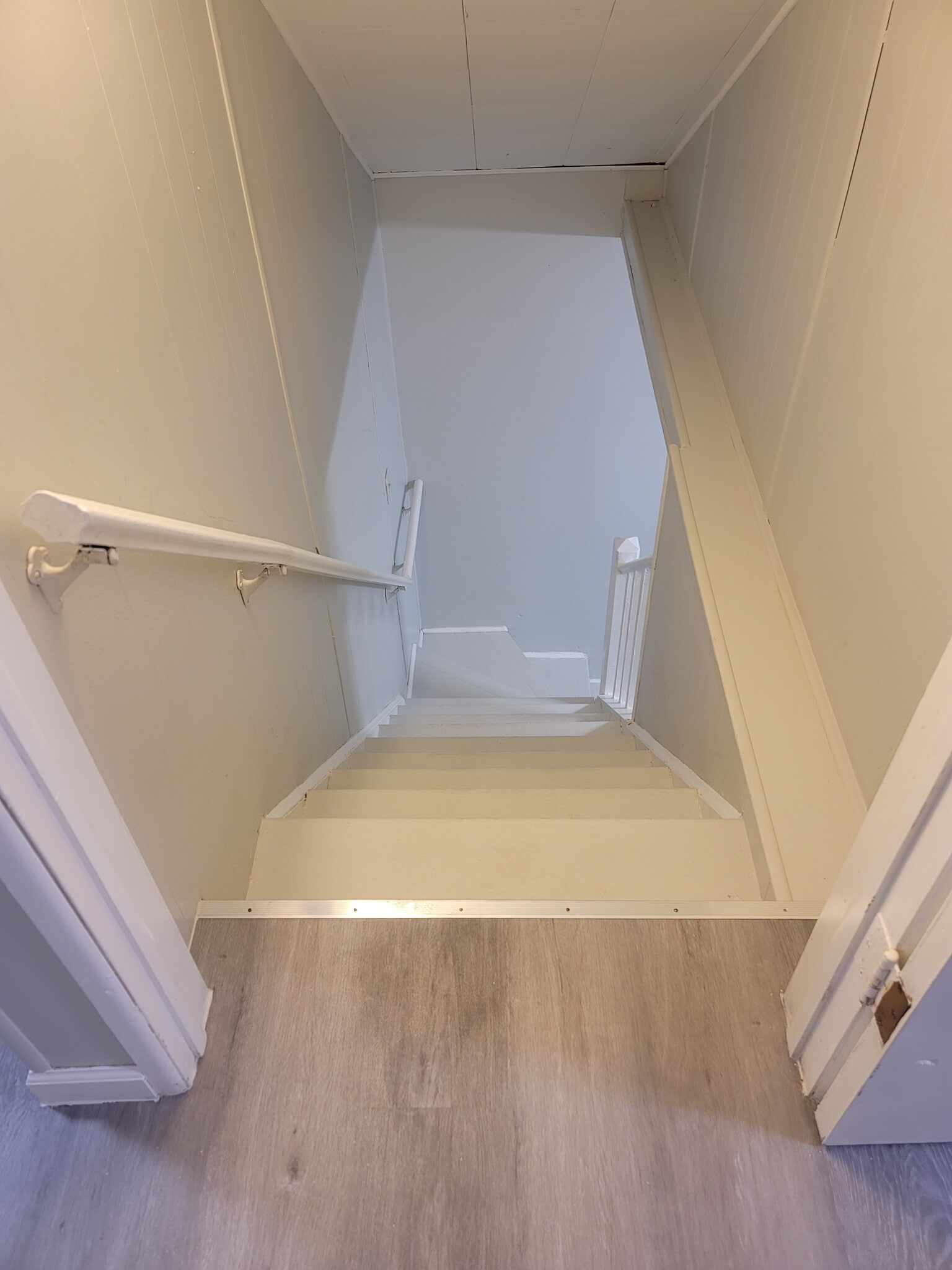 Stairs from upper level - 14115 S Dearborn St