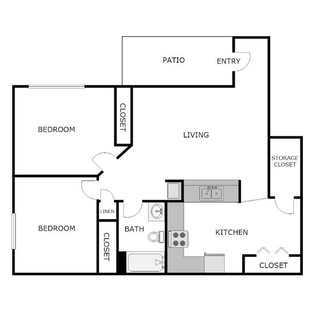 Floorplan - RANDOM LAKE APTS