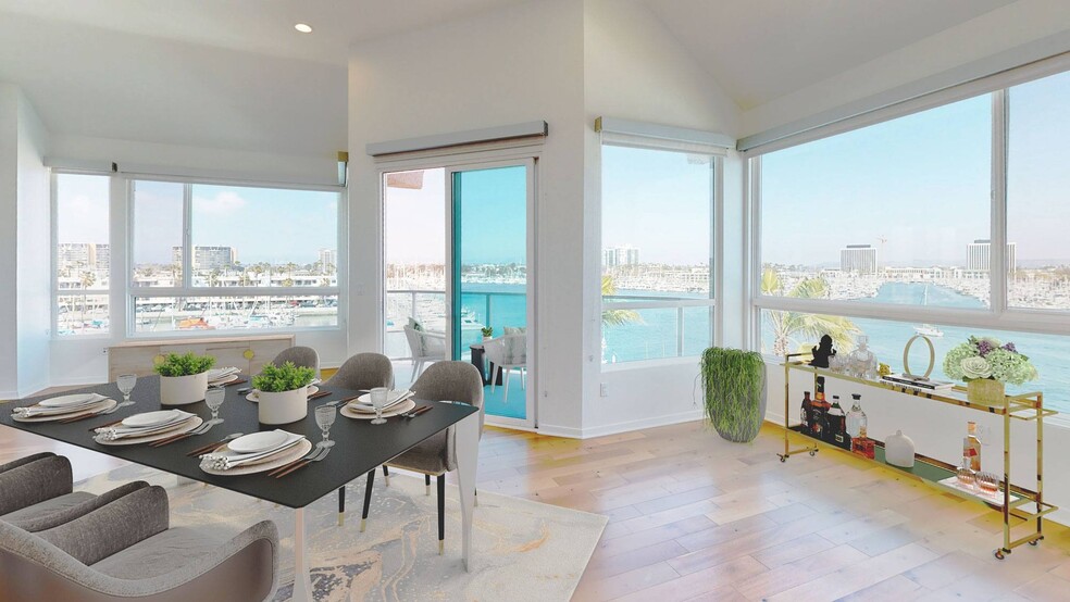 Dining Room with View at Esprit Apartment Homes - Esprit Marina del Rey