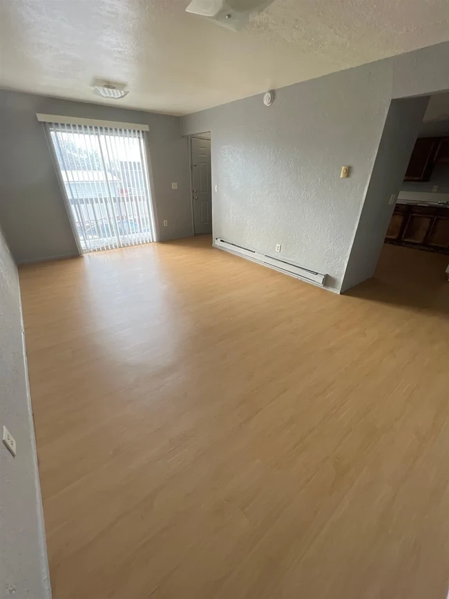 Living room with sliding door to deck - 1100 E Cedar St