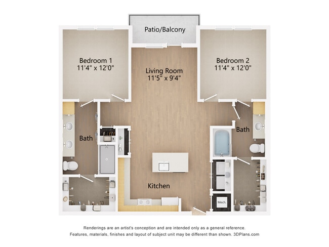 Floorplan - North River Flats