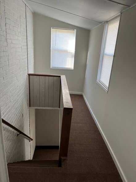 Stairs leading to 2nd floor space - 445 Main St