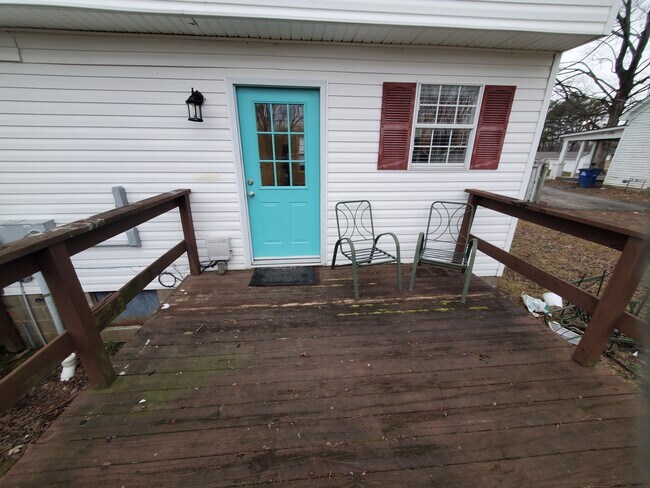 Back patio - 405 Church St