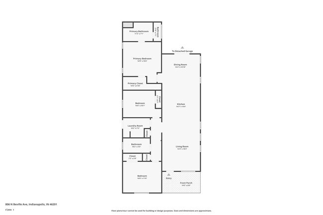 Building Photo - 806 N Beville Ave
