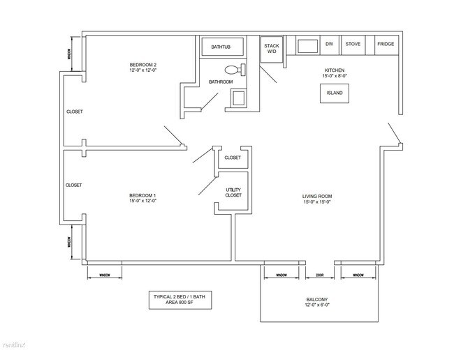 Building Photo - 2 br, 1 bath Apartment - The Metro