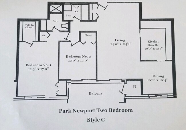 Floorplan - Park Place