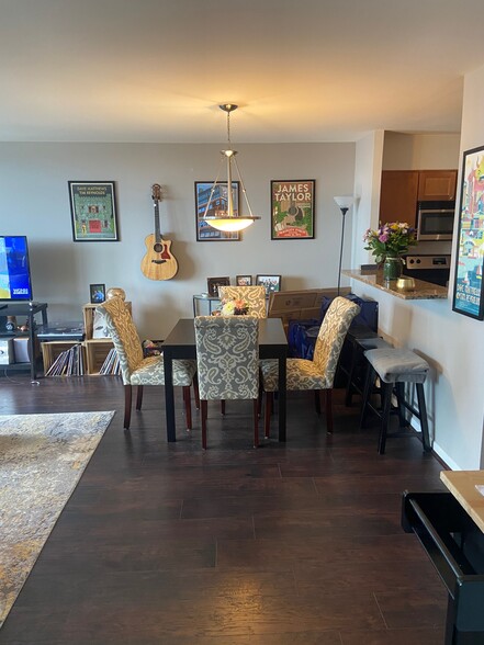 Living Room with Cable T.V - 1560 N Sandburg Ter
