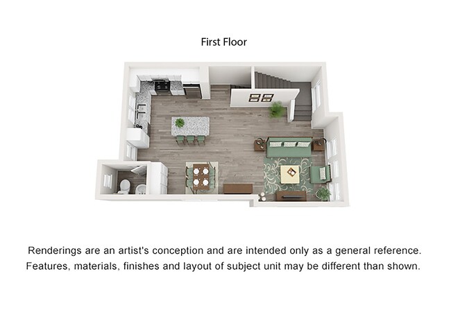 Floorplan - Parc at Day Dairy Apartments and Townhomes