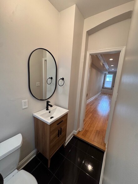 1/2 bath on main floor - 503 Columbia Rd NW