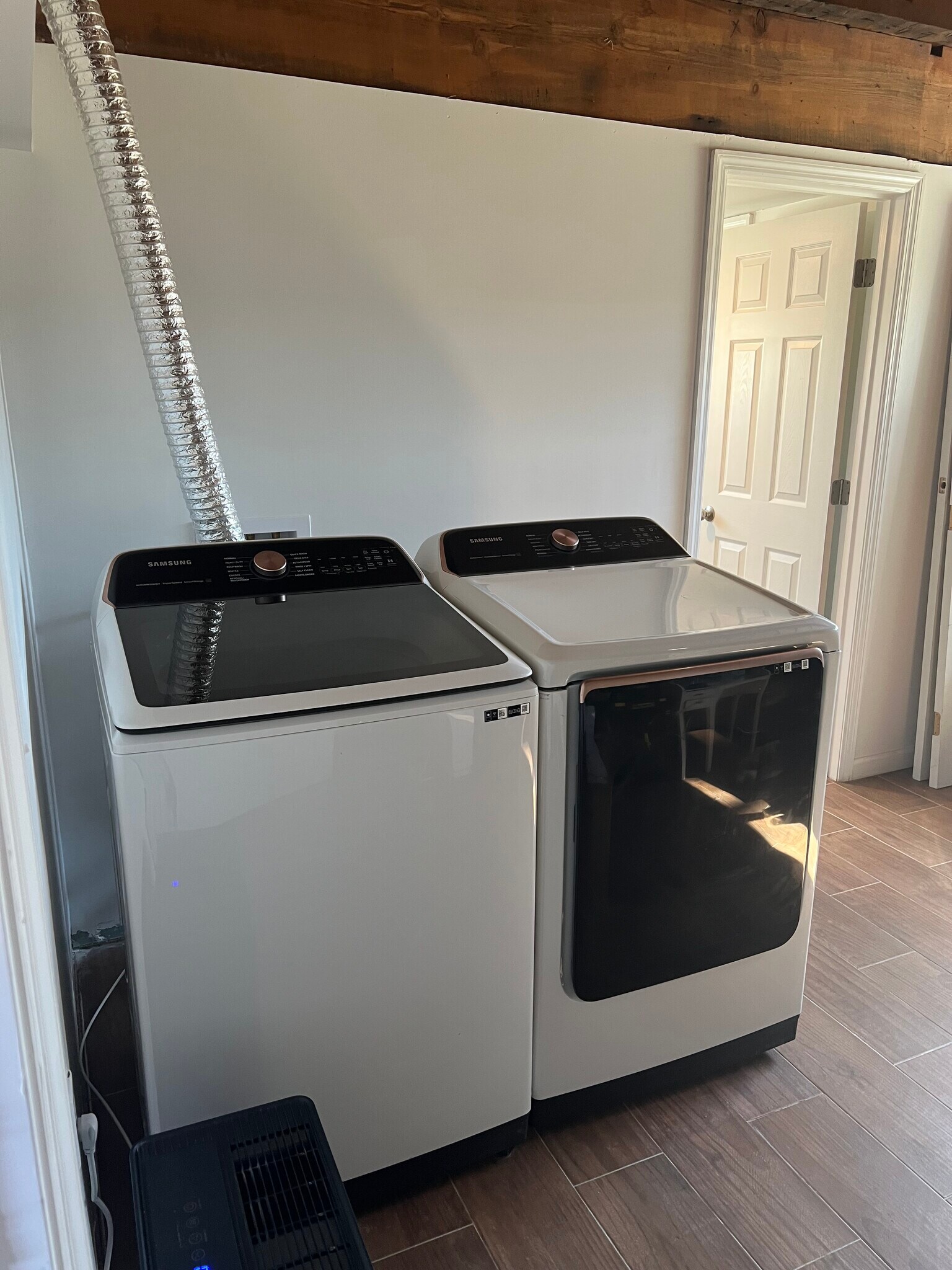 Washer and dryer in laundry storage area - 8442 McCrory Ln