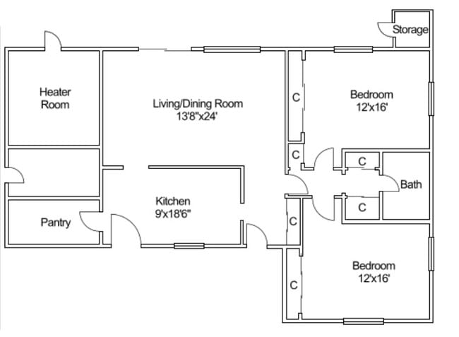 Floorplan - Gardner Hills - Phase I & II