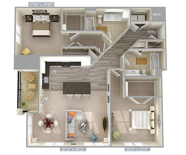 Floorplan - Avalon Laurel