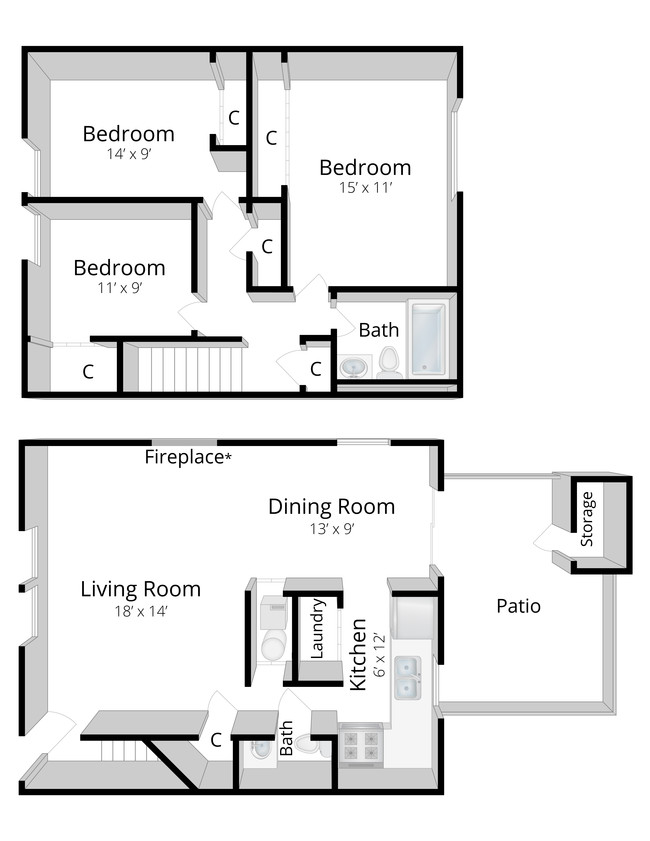 Floorplan - Ashley Pointe