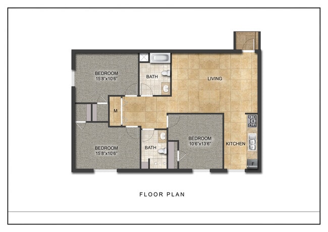 Large 3 BR Unit - 2322 College St