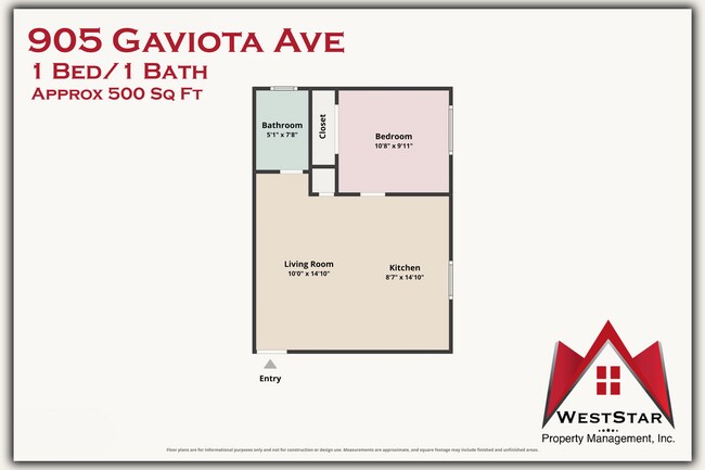 Floorplan - 905 Gaviota Ave