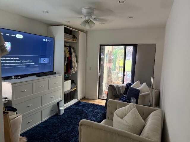 1st Bedroom with patio access - 1420 W Sandpiper Cir