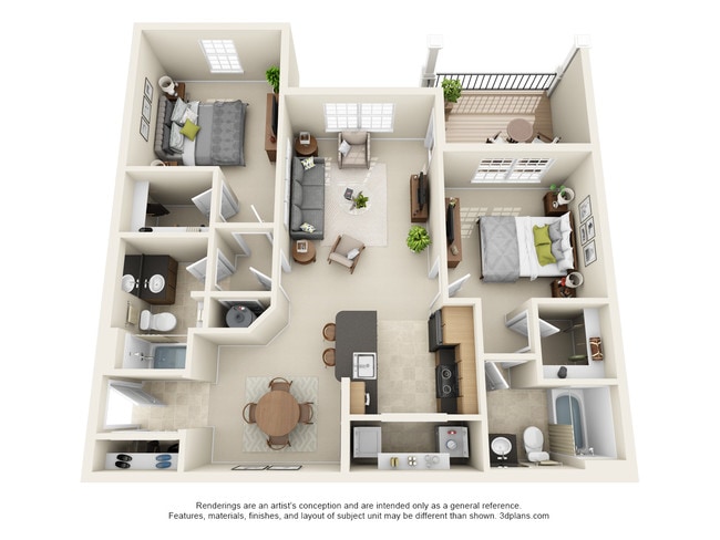 Floorplan - Overlook at Gwinnett Stadium