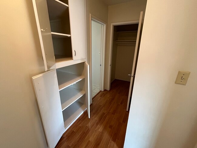 Hallway (deep shelves, and closet) - 147 Genoa St
