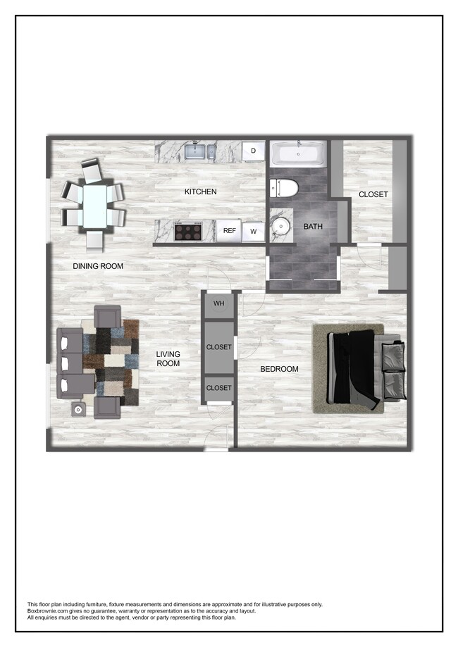 Floorplan - Waterside Apartment Homes