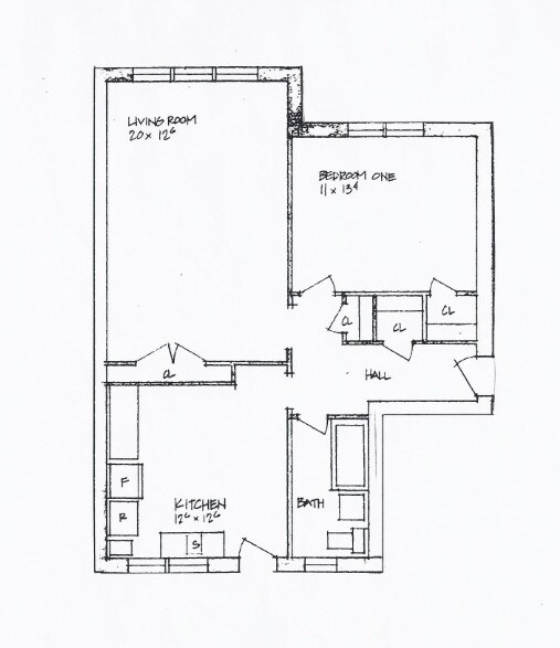 Floorplan - 2200-10 Sherman Ave.