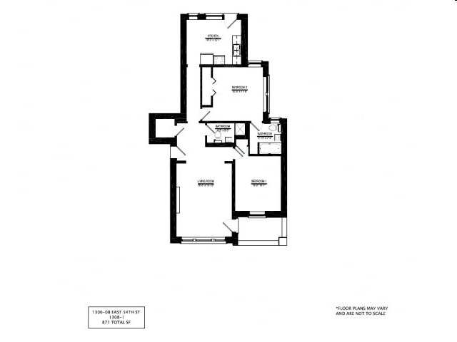 2BR/1BA - 5335-5345 S. Kimbark Avenue