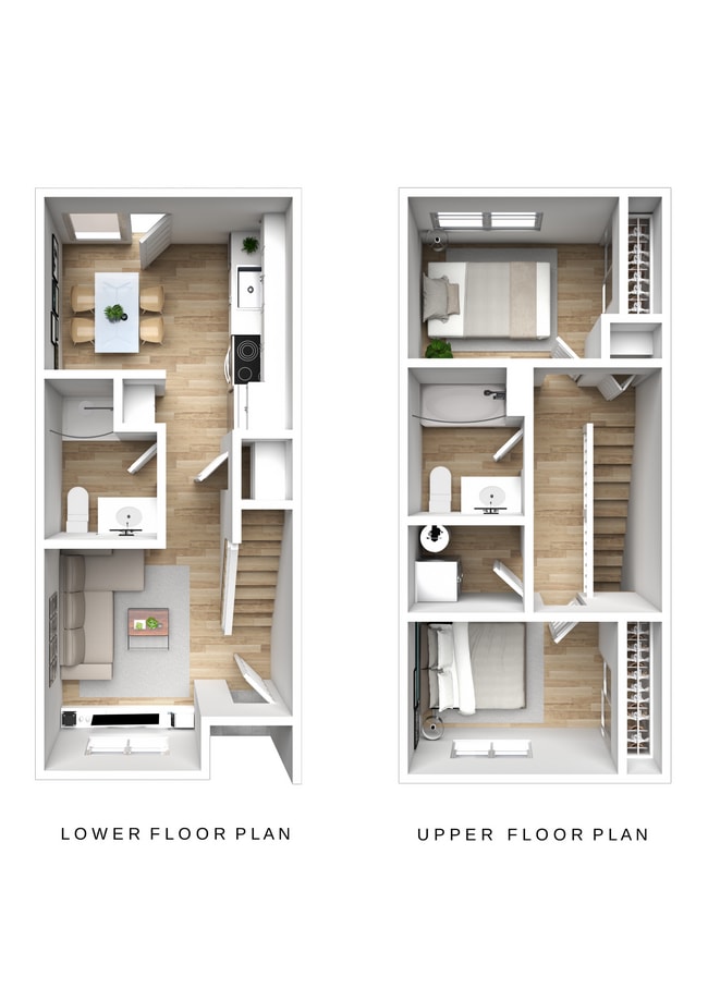 2 Bedroom Townhome Unit - The Wes