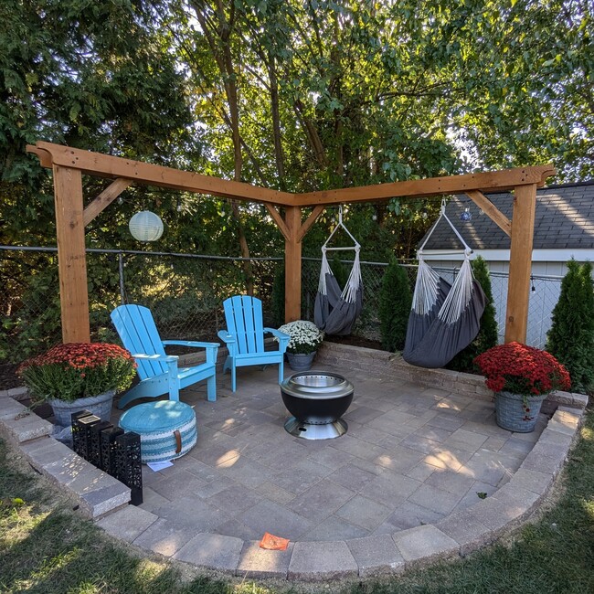 Backyard Patio - 1411 Chadwick Dr