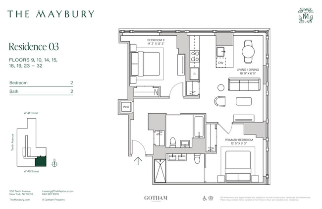 Floorplan - The Maybury