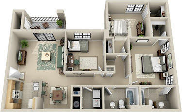 Floorplan - The Oaks of St. Clair