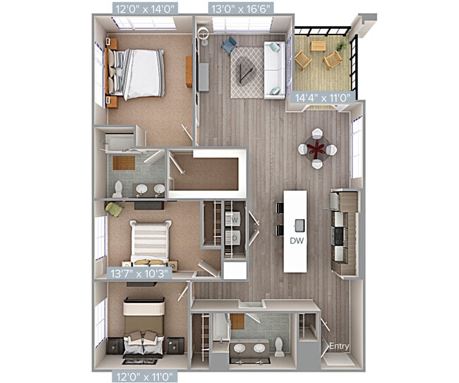 Floorplan - Avalon Great Neck