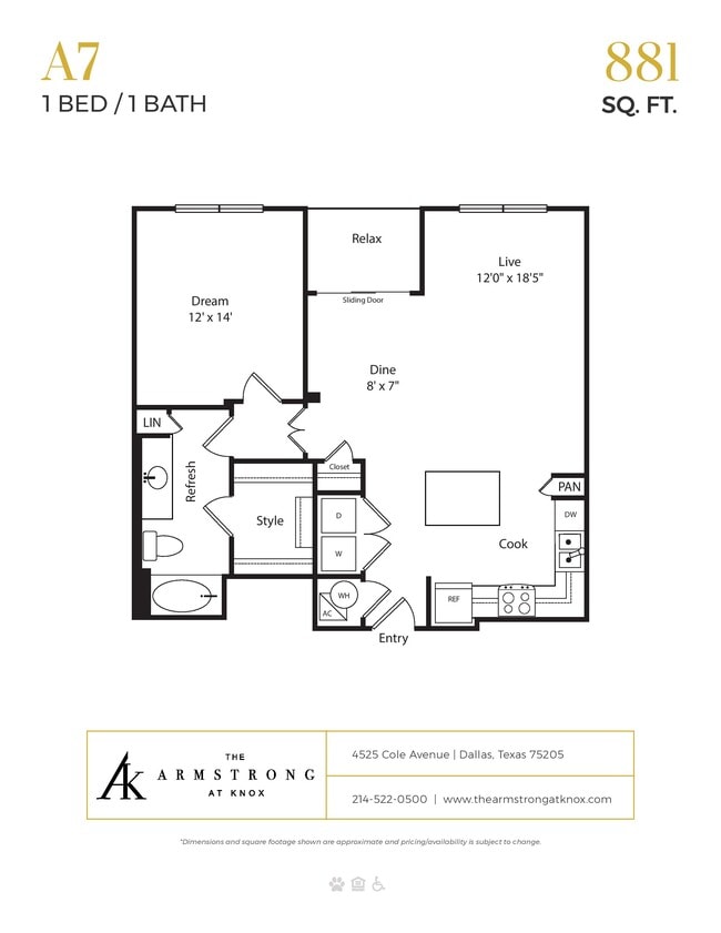 Floorplan - The Armstrong at Knox