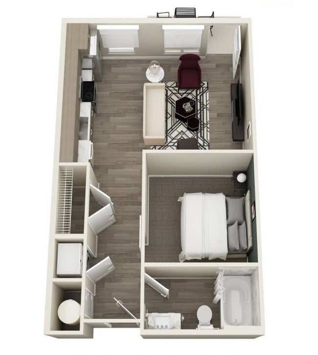 Floorplan - Aspire Kenwood Apartments