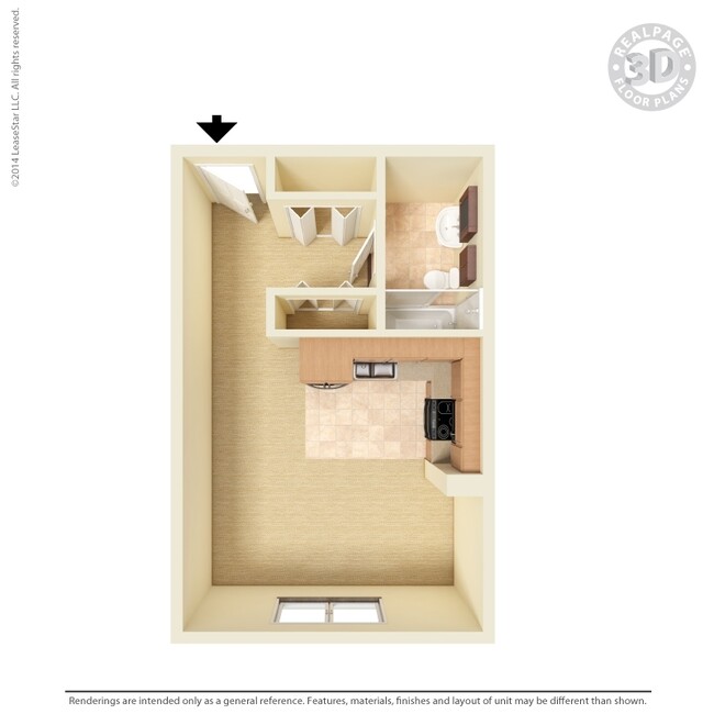 Floorplan - Gaslight Apartments