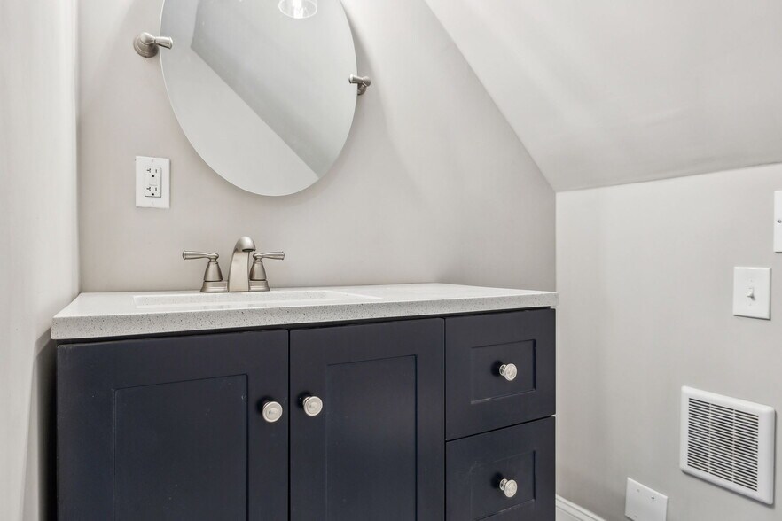 Half bath upstairs for convenience. - 2301 Seifried St