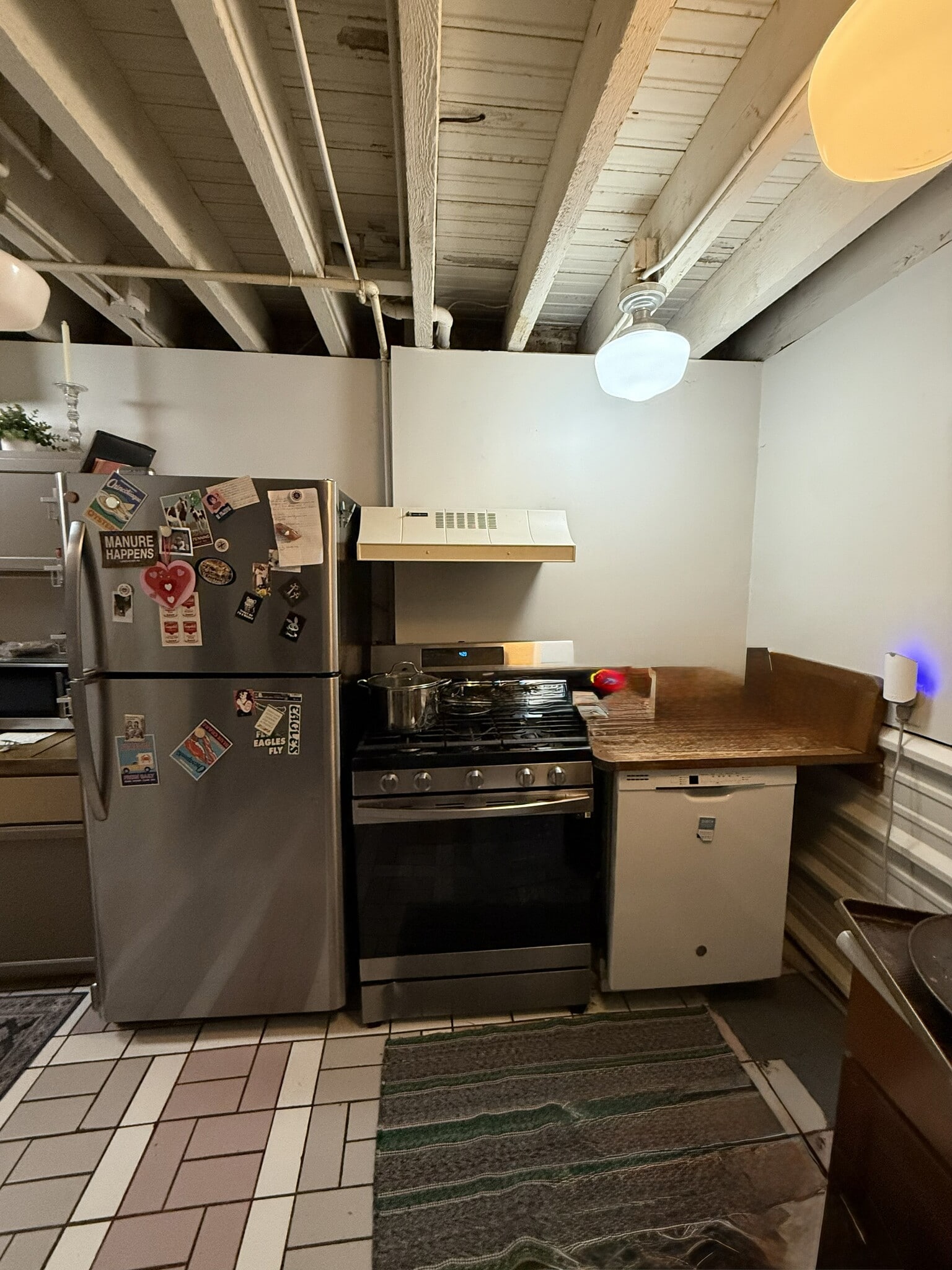 refrigerator, range and dishwasher - 11 Spruce St