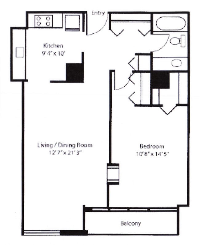 Floorplan - 200 N. Dearborn St.