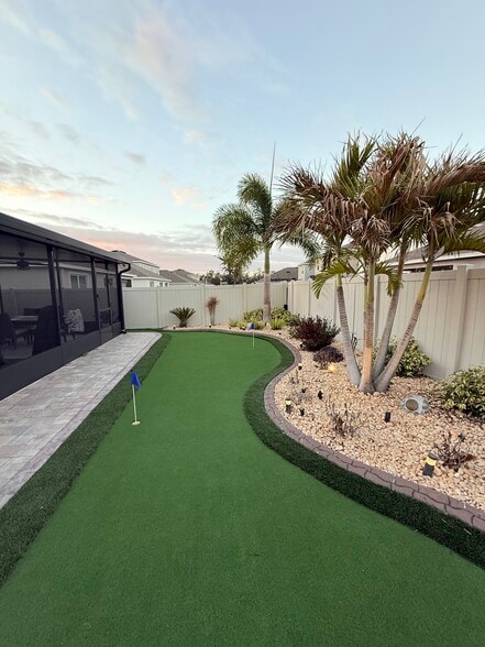 Back yard - 17014 Avon Dive Ln