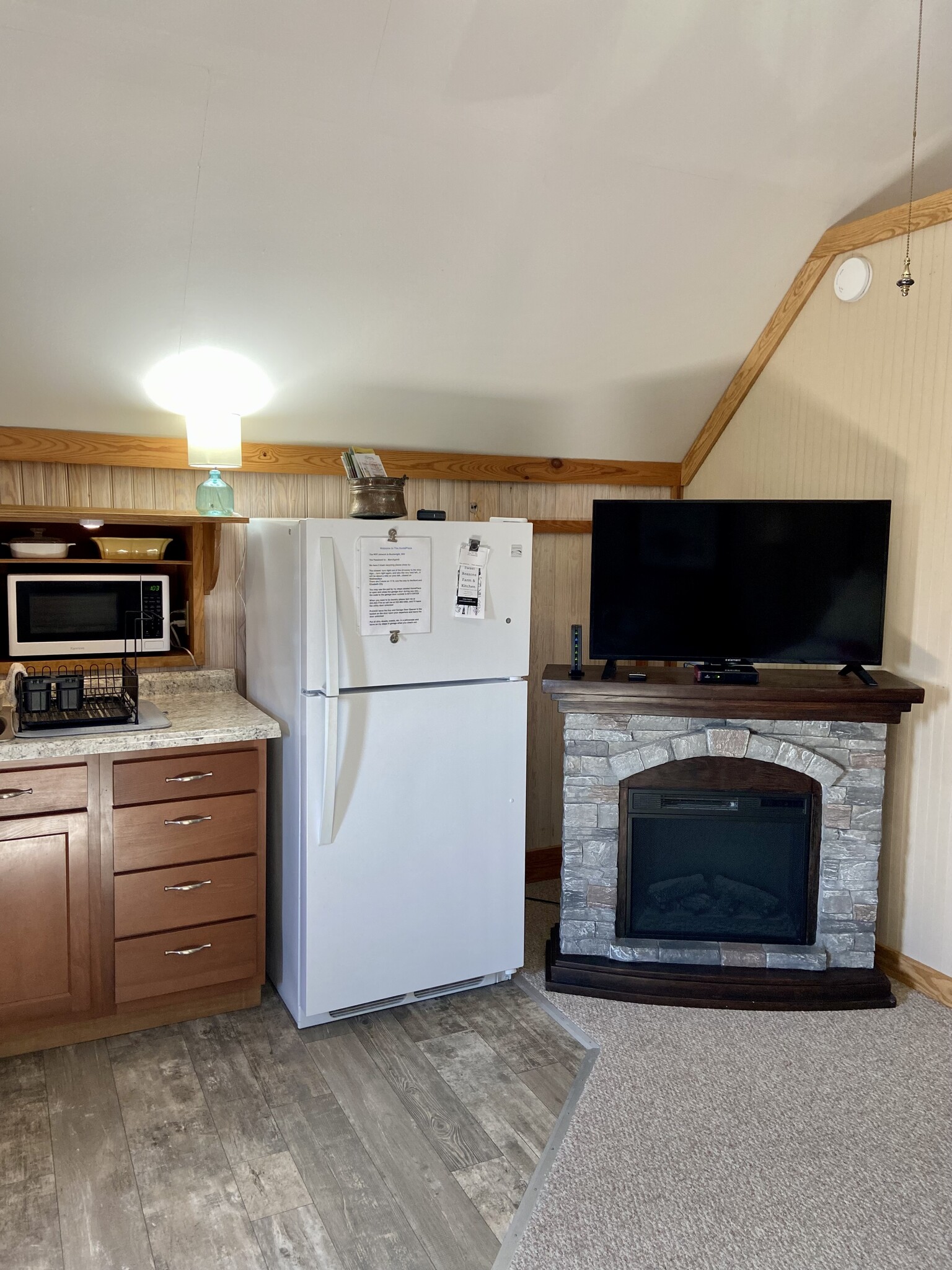 Fireplace and Smart TV - 631 Yeopim Rd